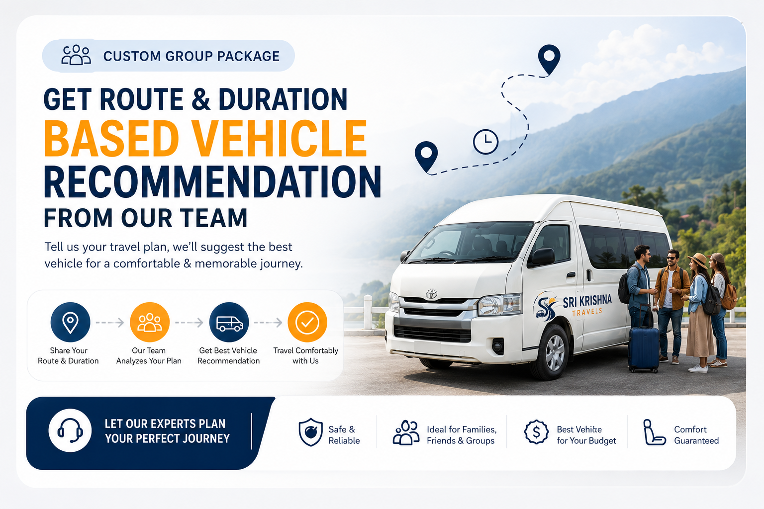 Family tour van booking Chennai