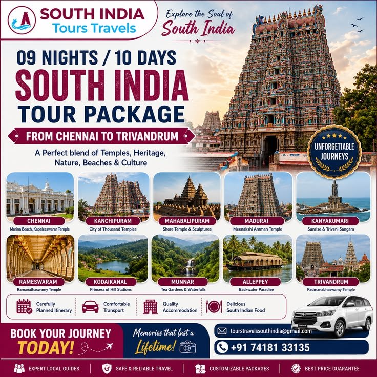 South India tour packages